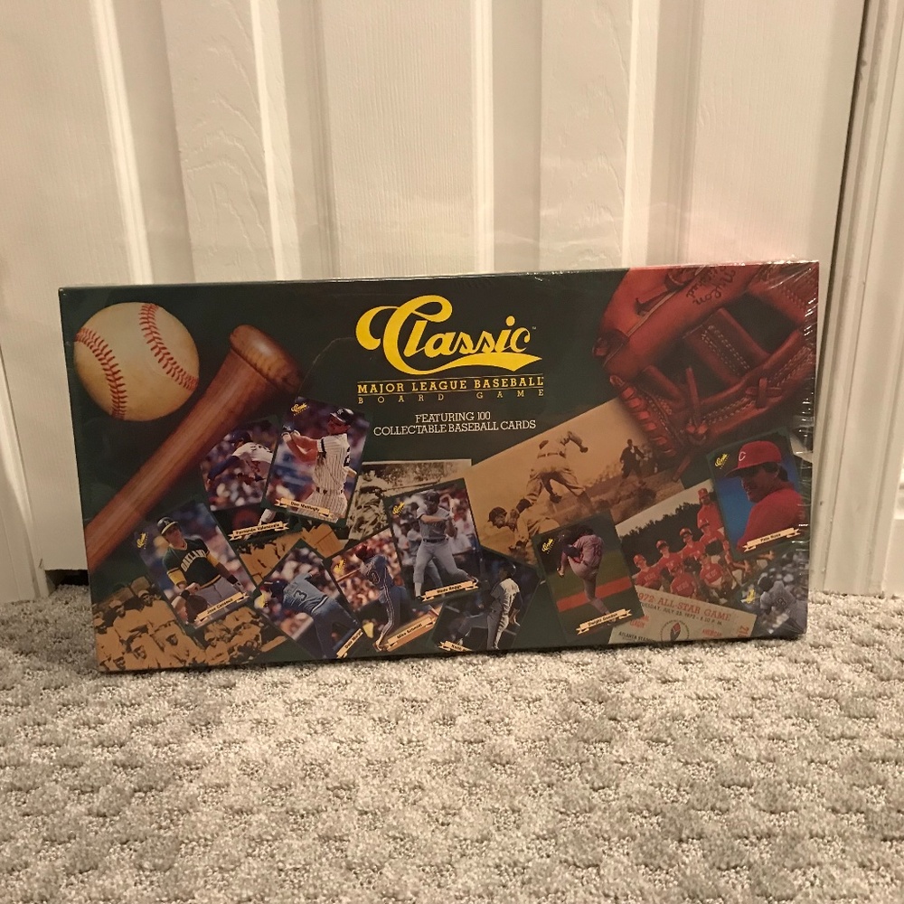 1987 Classic MLB board game includes Bo Jackson card